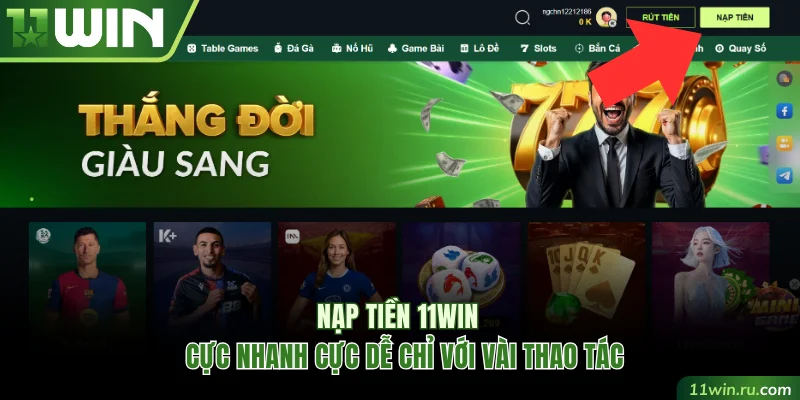 Nạp tiền 11WIN
